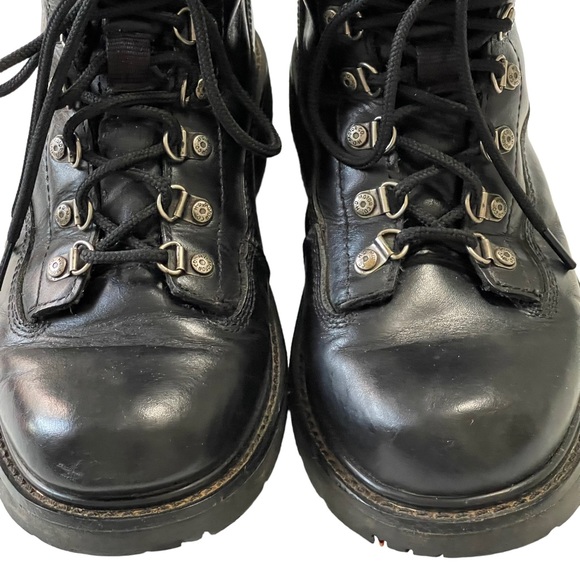 Harley-Davidson Black Hiking Riding Boots - Picture 4 of 15